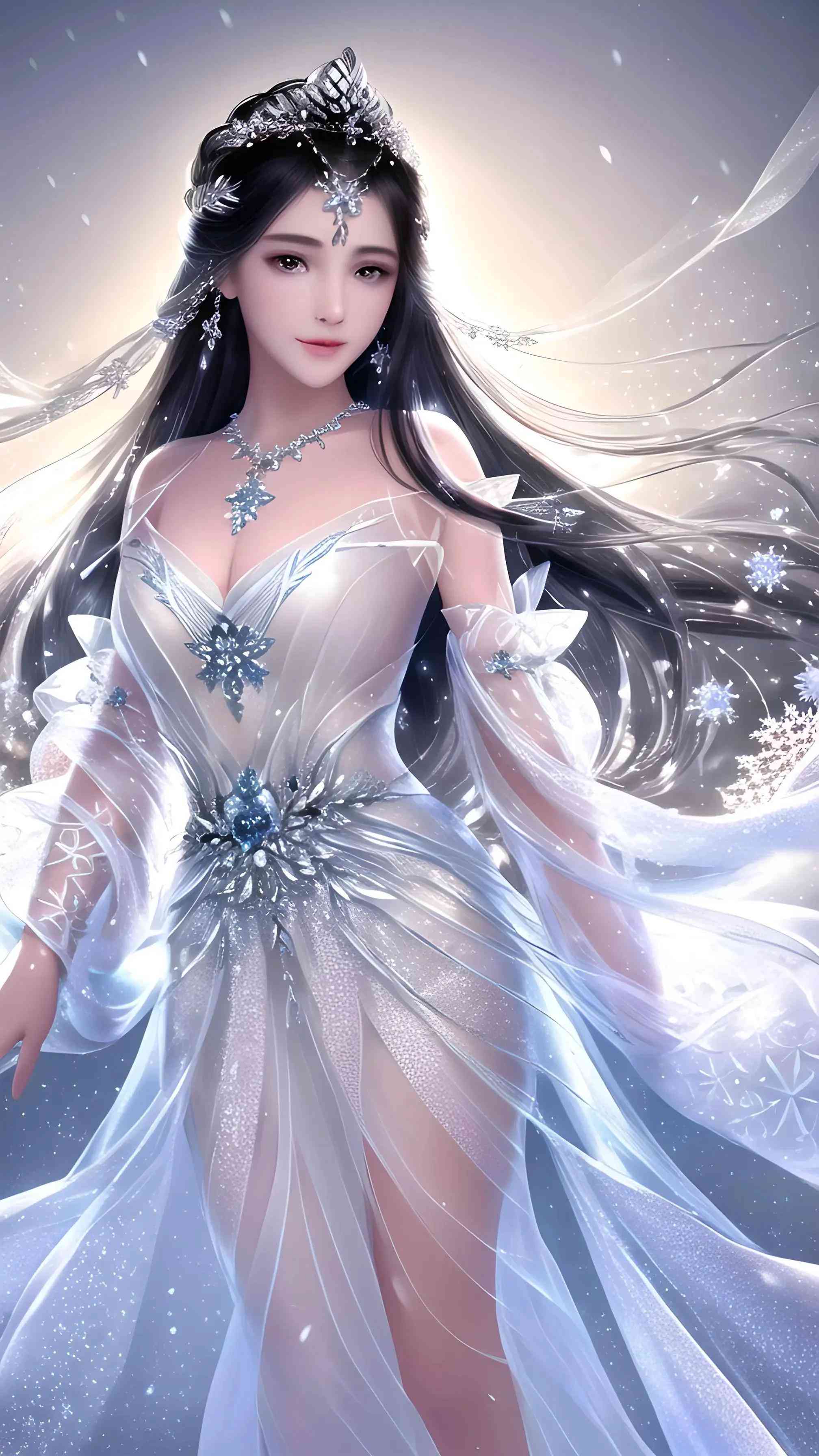 ai绘画美女文案浪漫