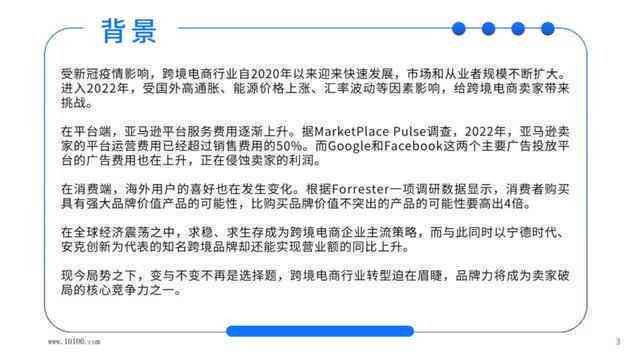 全方位攻略：跨境电商AI文案模板，一站式解决营销推广难题
