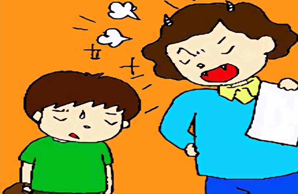 妈妈教孩子做作业的简笔画：指导孩子写作业步骤解析