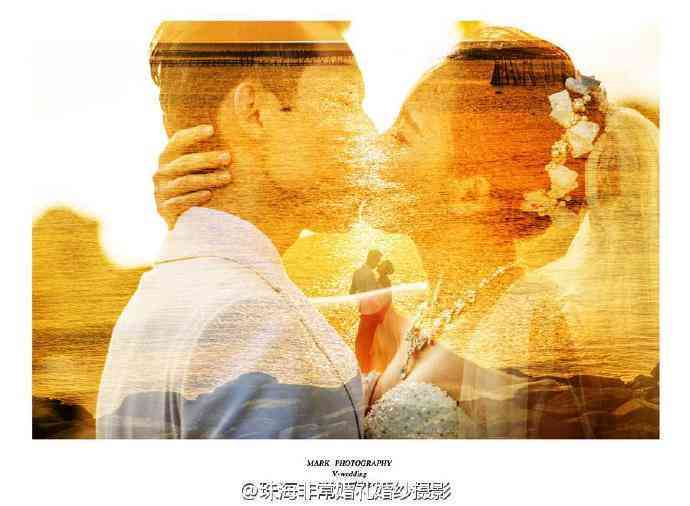 梦幻水彩风格：浪漫婚纱画意摄影