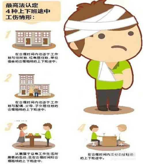 上下班途中工伤事故认定及处理