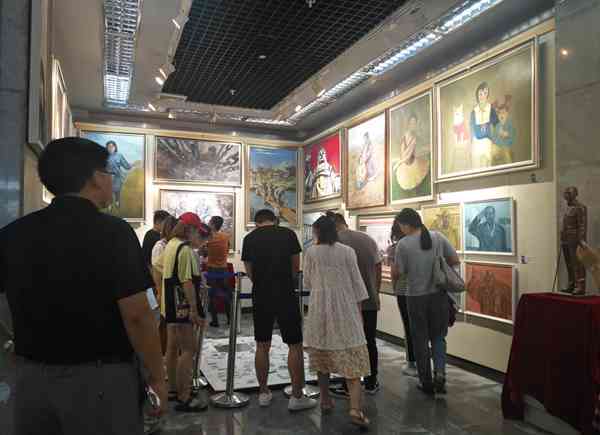 南京艺术学院作品展：业大开幕，涵画展、展览与展厅精华