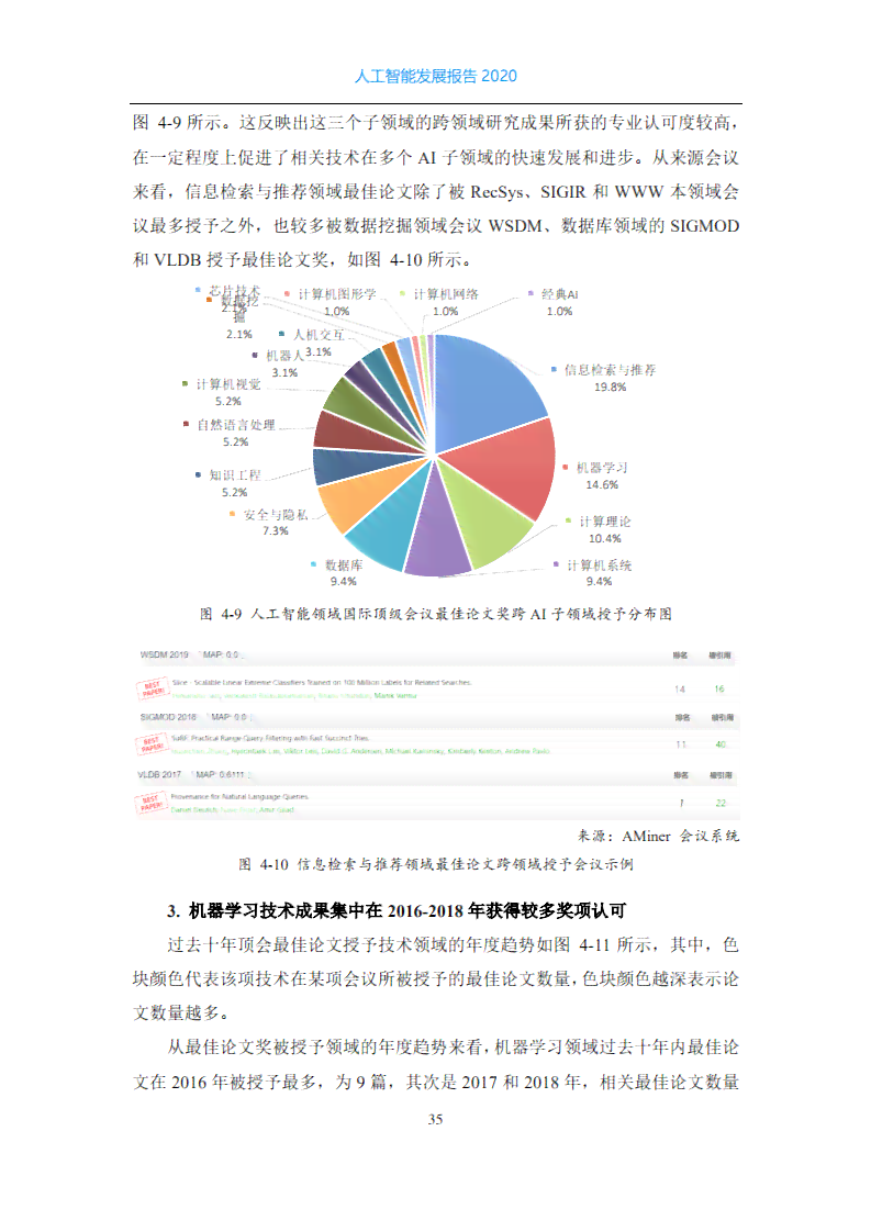 人工智能技术进展与应用研究报告