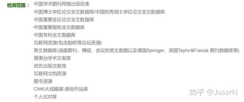 知网ai查重报告格式