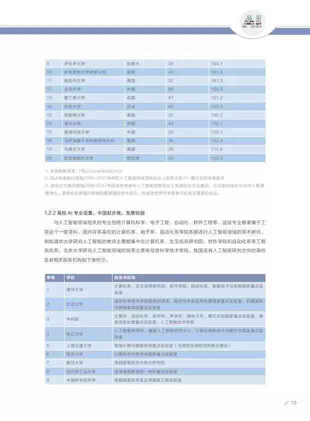 21世ai人才报告