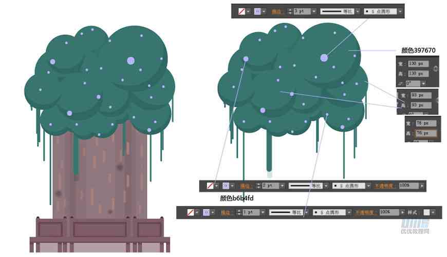 AI绘画绿色树木教程：从灵感构思到作品呈现，全方位解答创作疑问