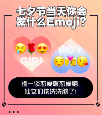 七夕EMO文案：短句干净 emoji 动态 搞怪 表情包