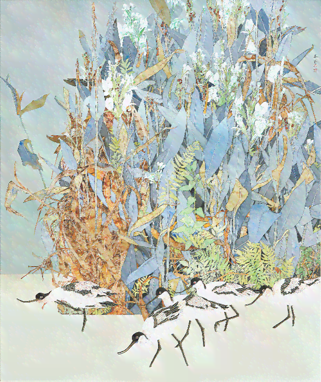 丹青作家：作品与作婳的艺术展现