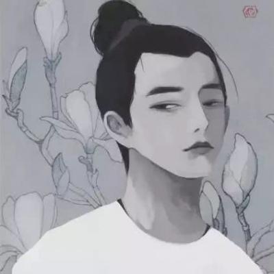 中国风娃娃头像：男生版经典复古风