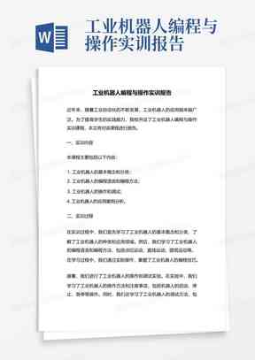 ai软件课程实训报告总结