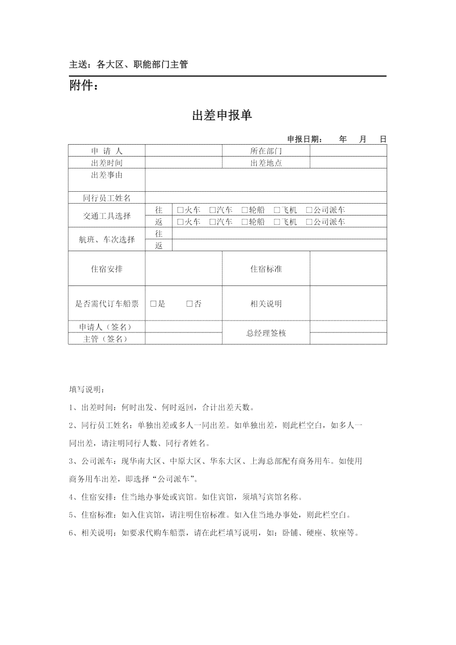 商务出差报告附件清单及案例资料汇编