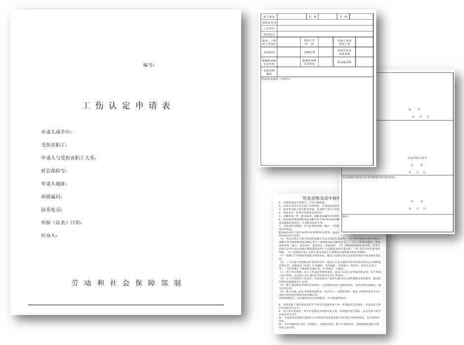 '工伤个人申报及认定审核表'