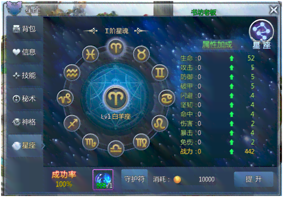 '免费星座AI创作工具：十二星座资源一键体验'