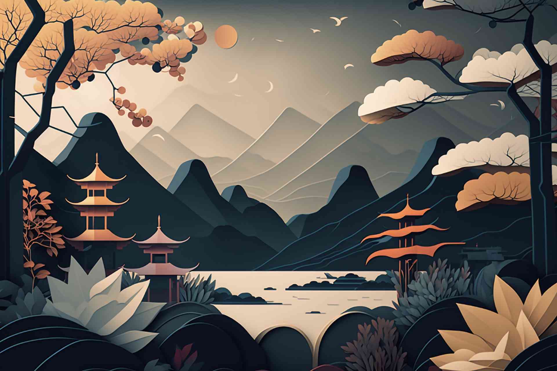 ai创作国风古韵