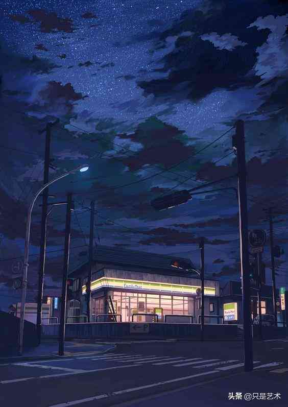 梦幻动漫夜景析：探索经典与流行作品中的迷人夜色场景