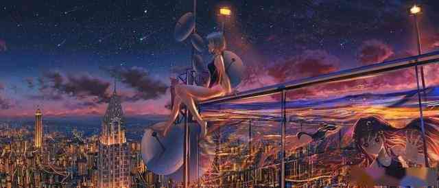 梦幻动漫夜景析：探索经典与流行作品中的迷人夜色场景