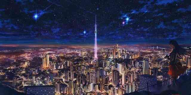 梦幻动漫夜景析：探索经典与流行作品中的迷人夜色场景