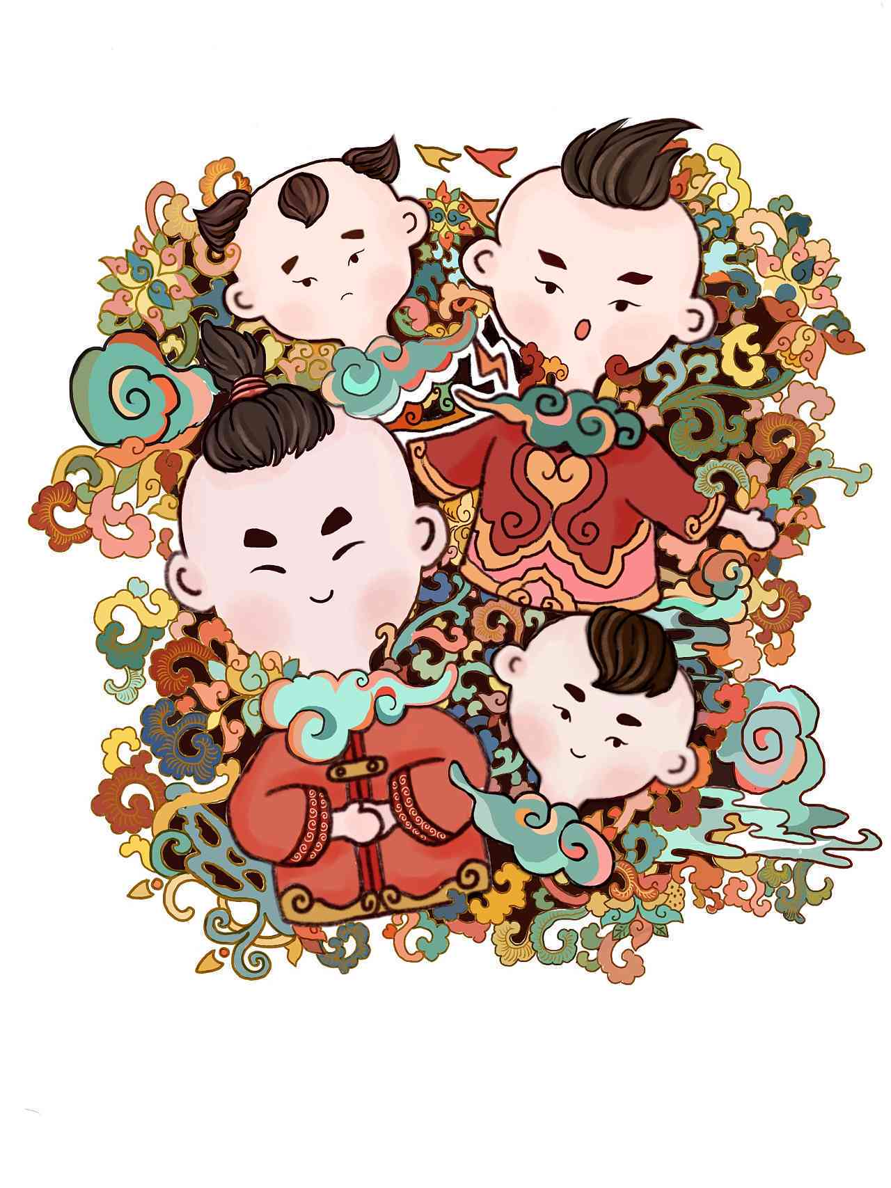 中国娃娃系列：传统文化与现代创意的融合文案
