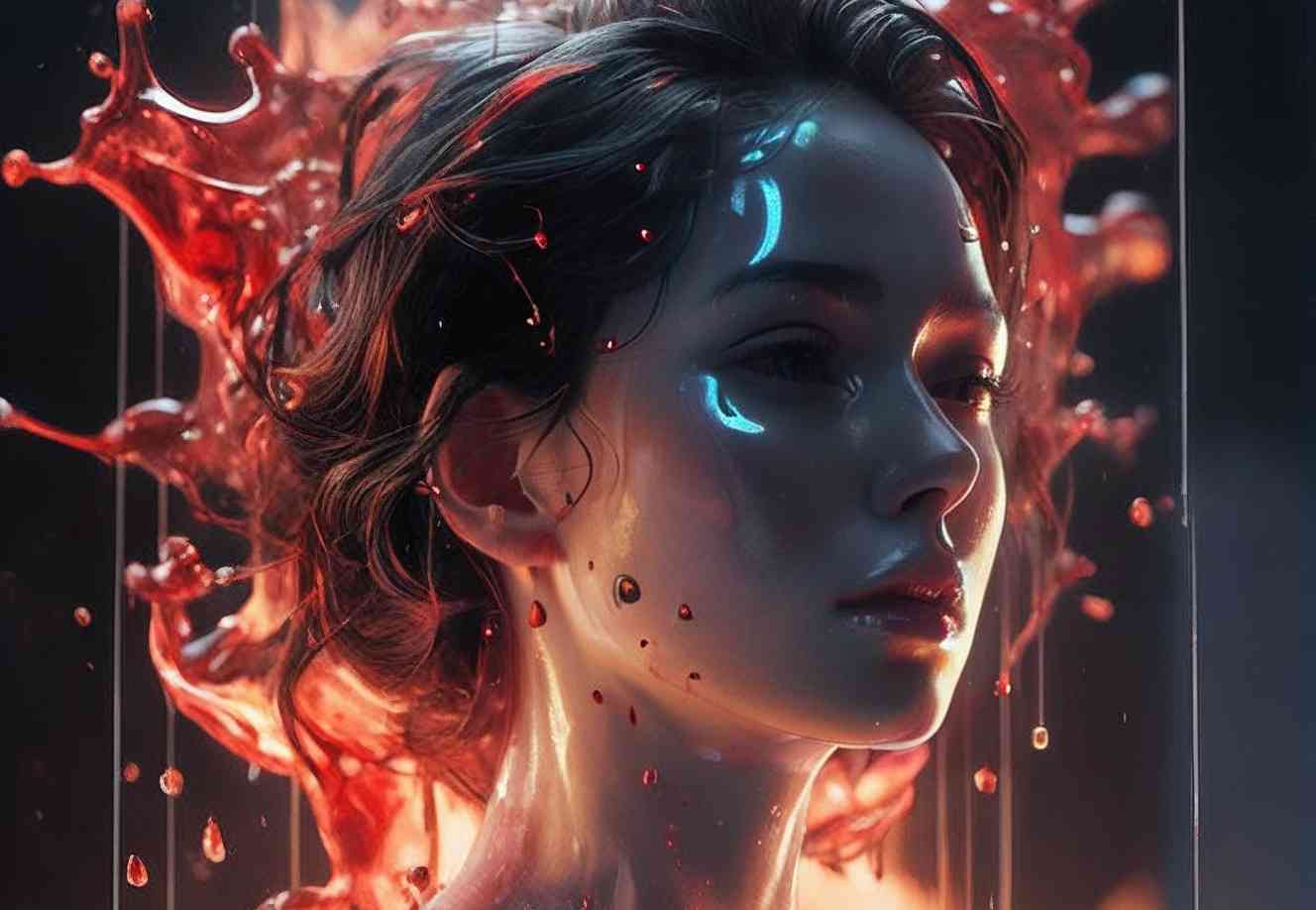 AI绘画魔法：美女秒变壮男，创意视觉震撼来袭
