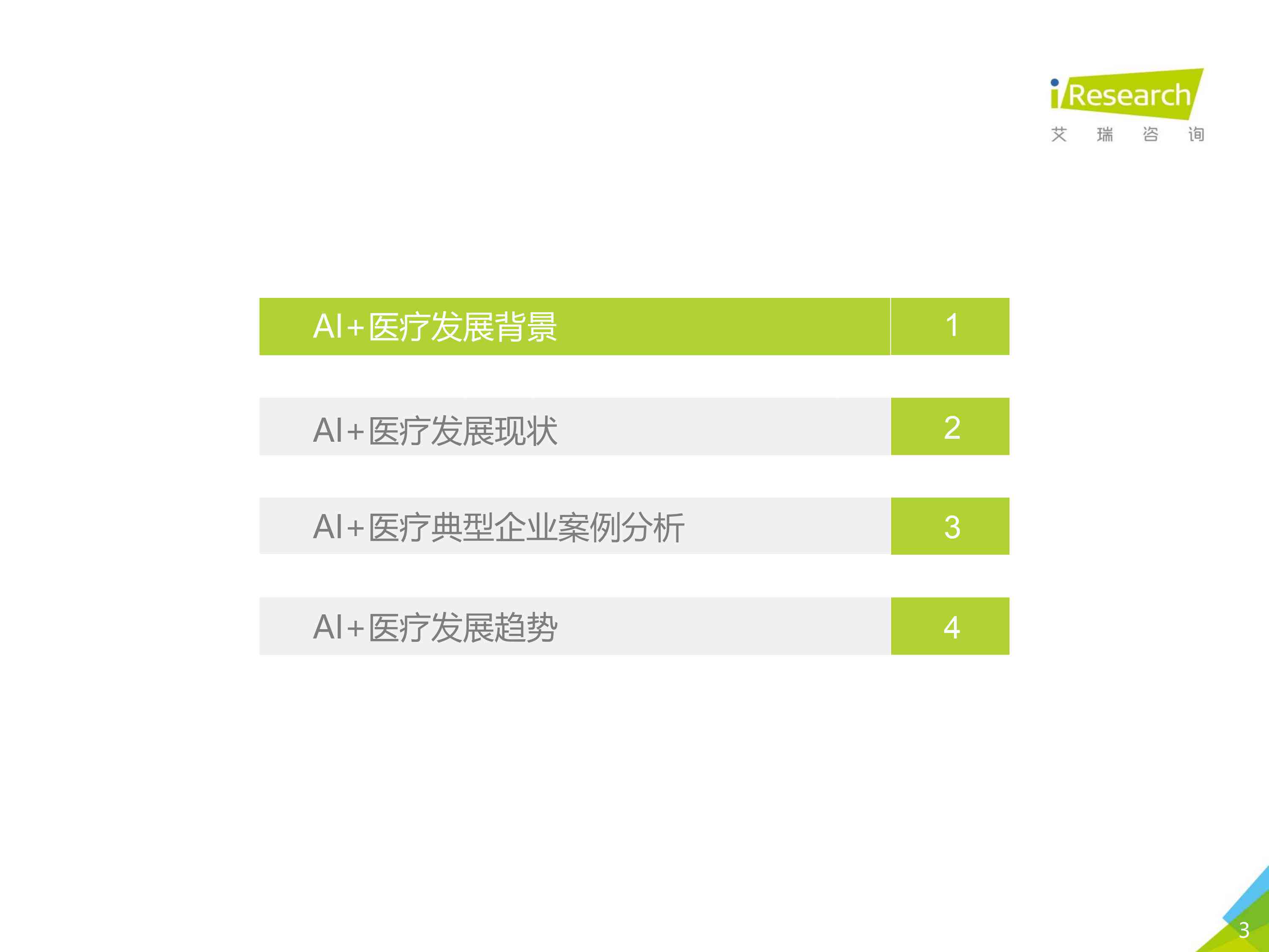 医疗行业ai报告