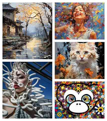 AI绘画作品：原野商用性、艺术定位与描述解析