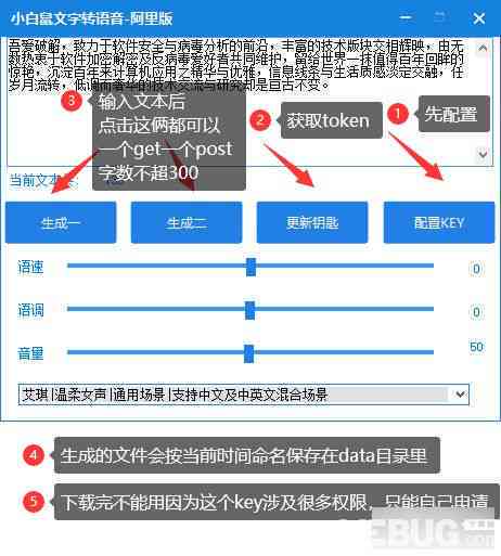 阿里文字转语音软件及接口，大模型与识别技术