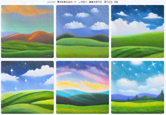 AI绘画作品：原野描绘、商用可与艺术定性解析