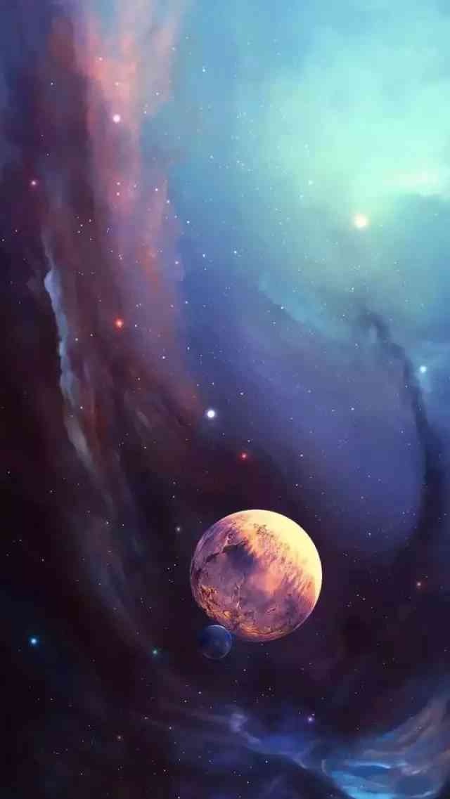 星空壁纸唯美爱情高清浪漫ins风唯美浪漫壁纸