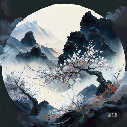哪个AI绘画软件适合国画创作作品使用？