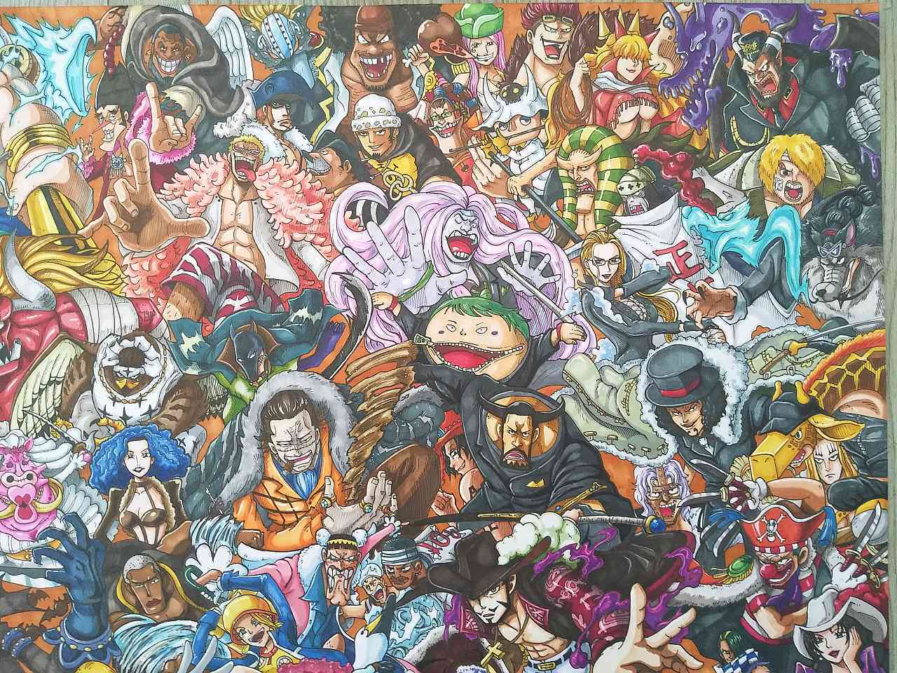 海贼王全角色绘画素材集锦：涵角色、场景、道具，满足绘画创作需求