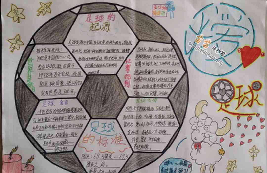 足球文化手抄报绘制指南：创意设计、步骤详解与内容填充全攻略