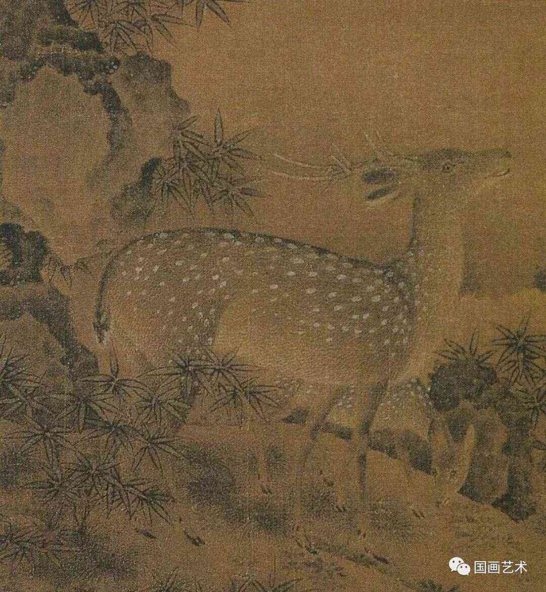 鹿画技法详解：从灵鹿绘制到国画创作全方位指南