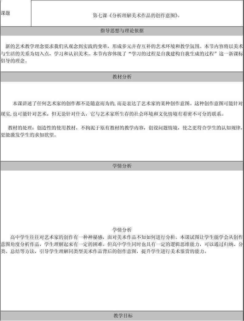 《绘画专业调查报告：写作指南、范文分析及主题总结》