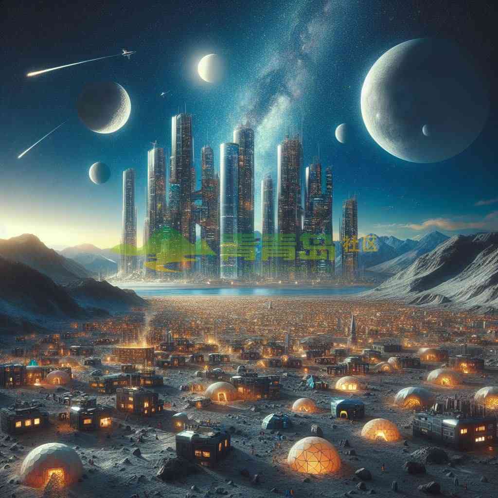 AI智能打造奇幻太空创作场景