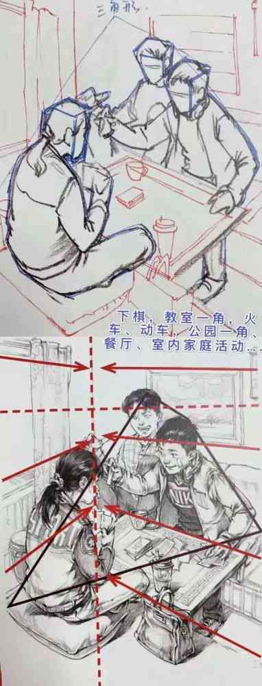 命题创作速写素材：创意作品与照片集锦