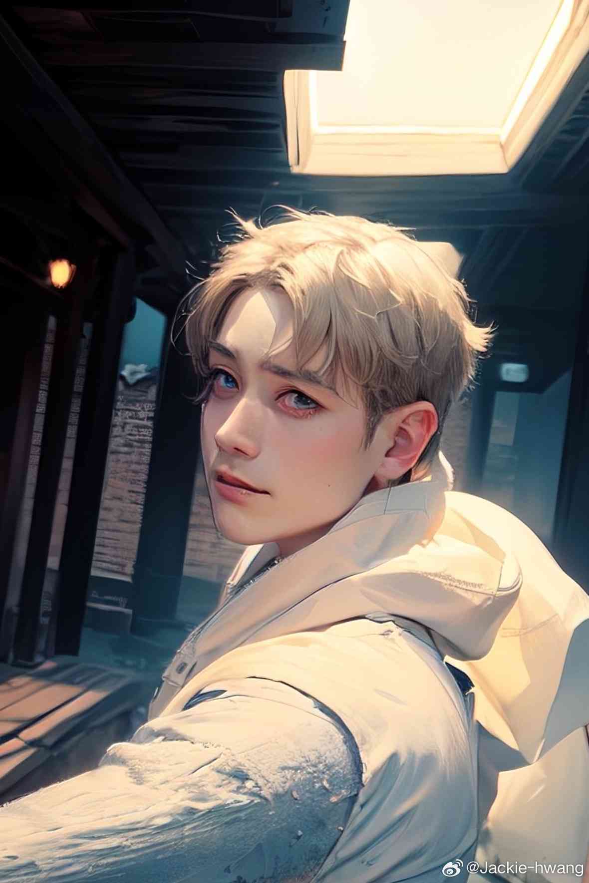 ai创作写实风男性角色，融合AI写实设计与相机制作技巧