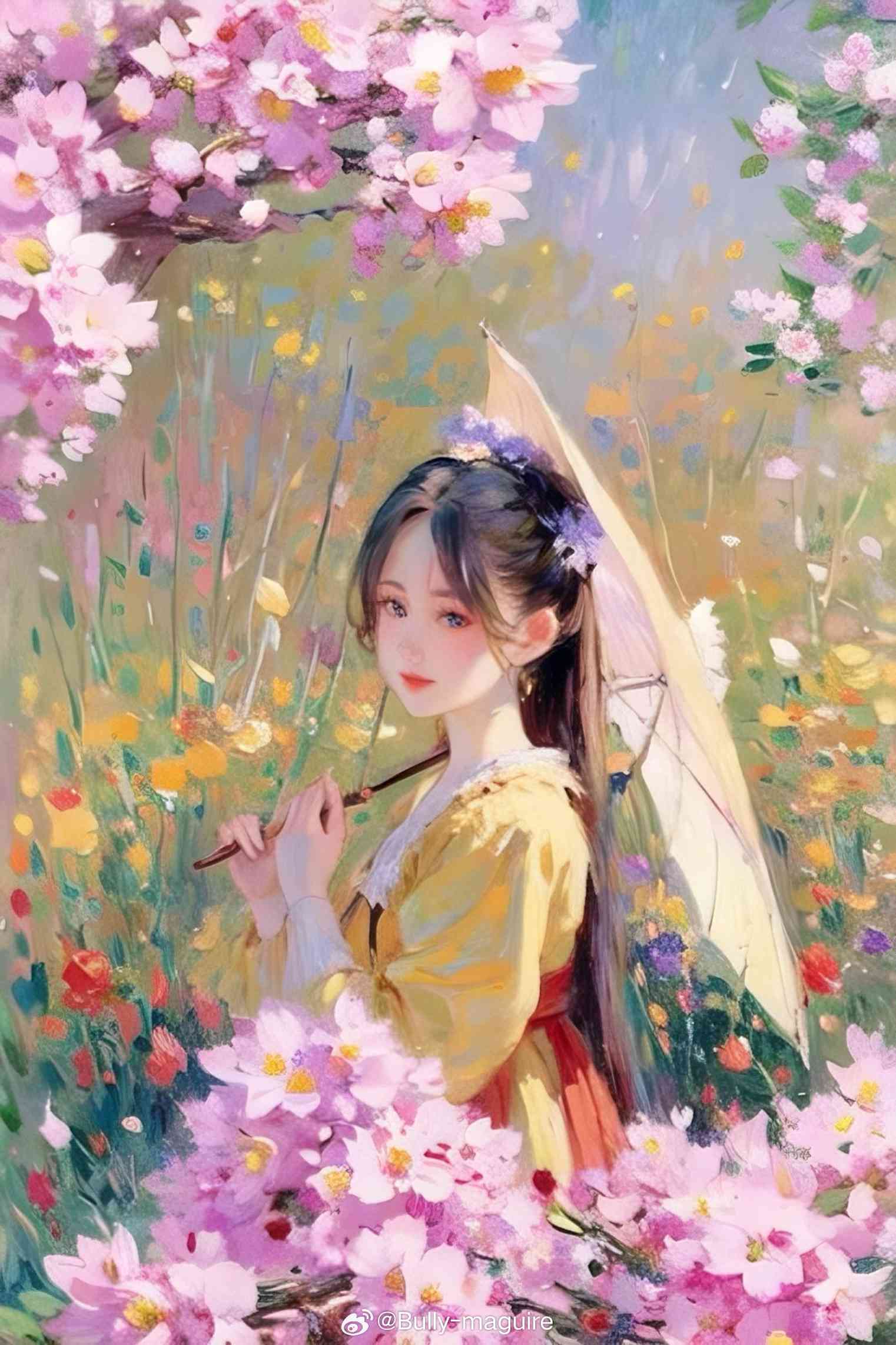 ai创作奈花园入口抖音：创意画集锦，名画鉴，经典重现