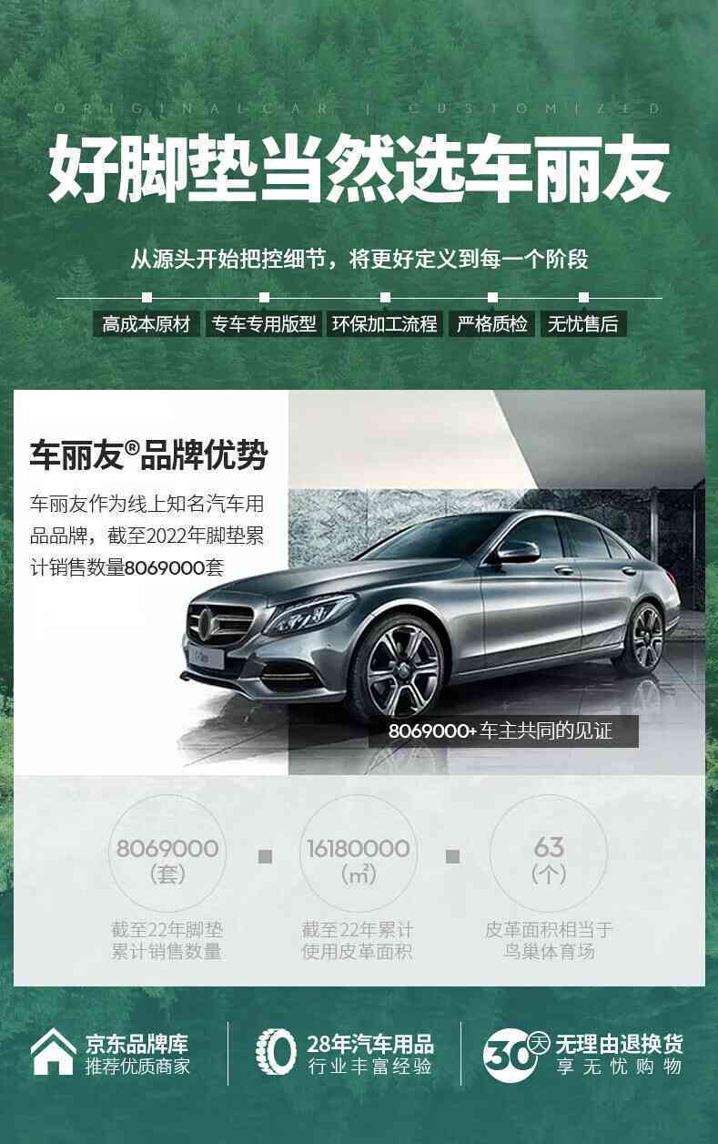 打造高端质感生活：汽车脚垫朋友圈高端定制广告文案
