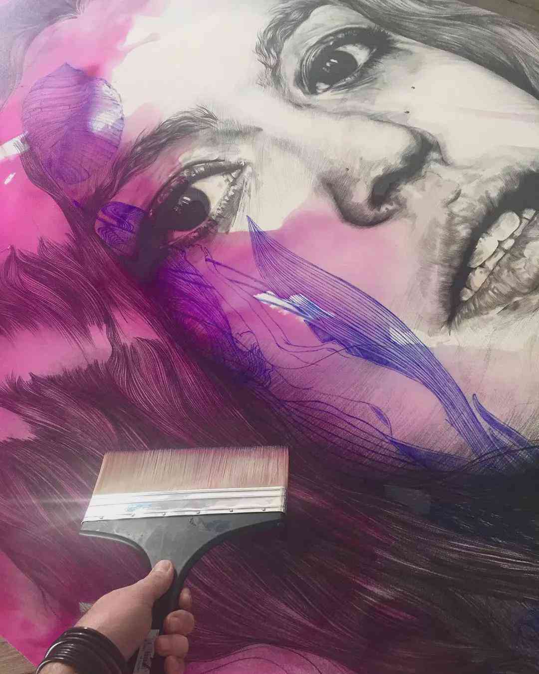 用画笔传情：为女朋友绘制专属浪卷