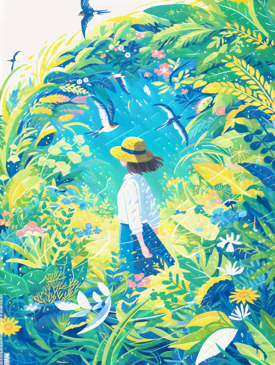 AI绘画创意呈现：母女情感高级感画作与文案攻略