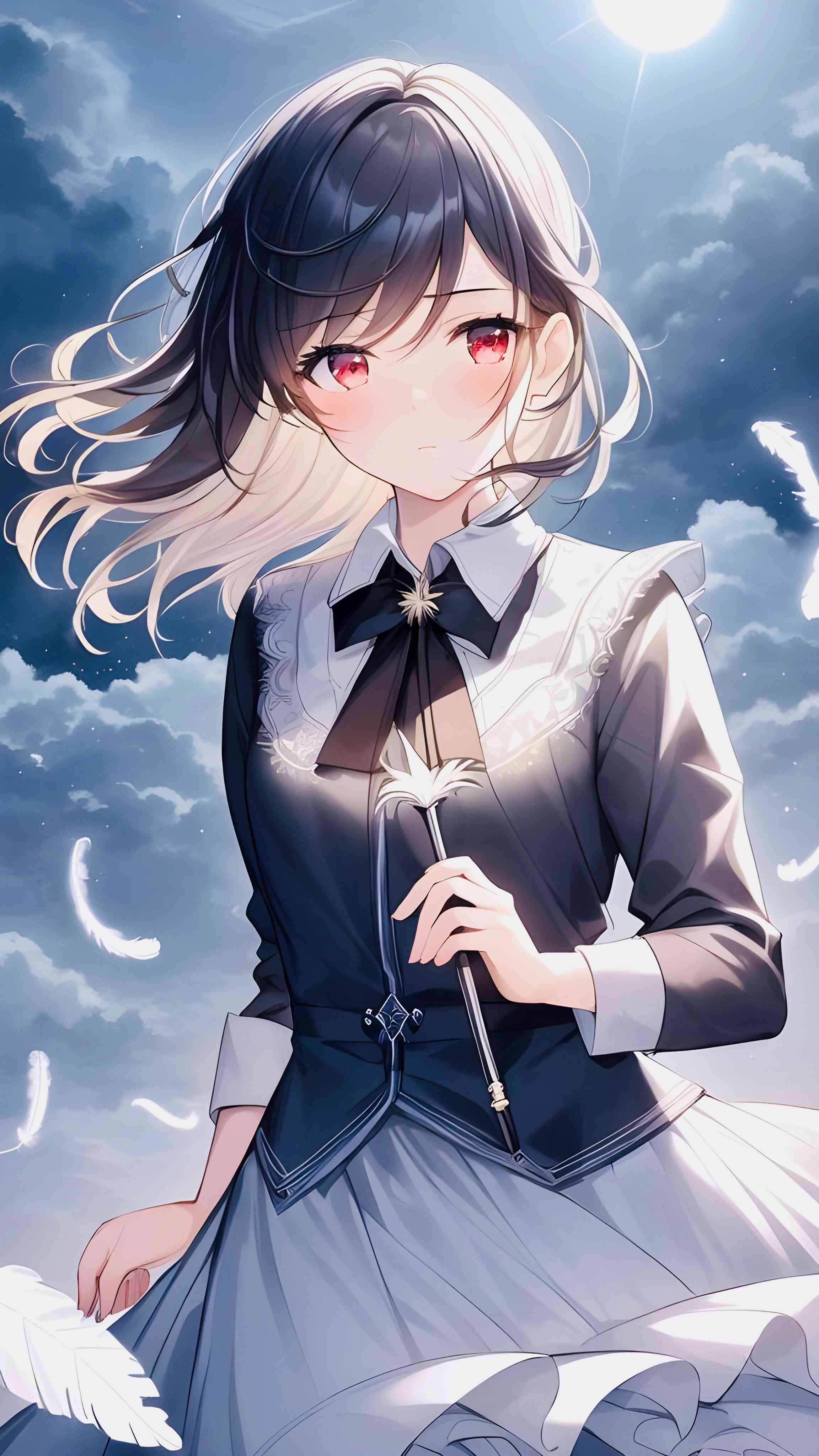 二次元ai绘画文案高级感