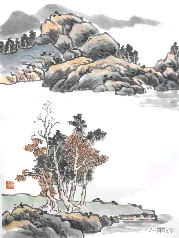 国画风景创作：方法、过程、技巧与作品解析