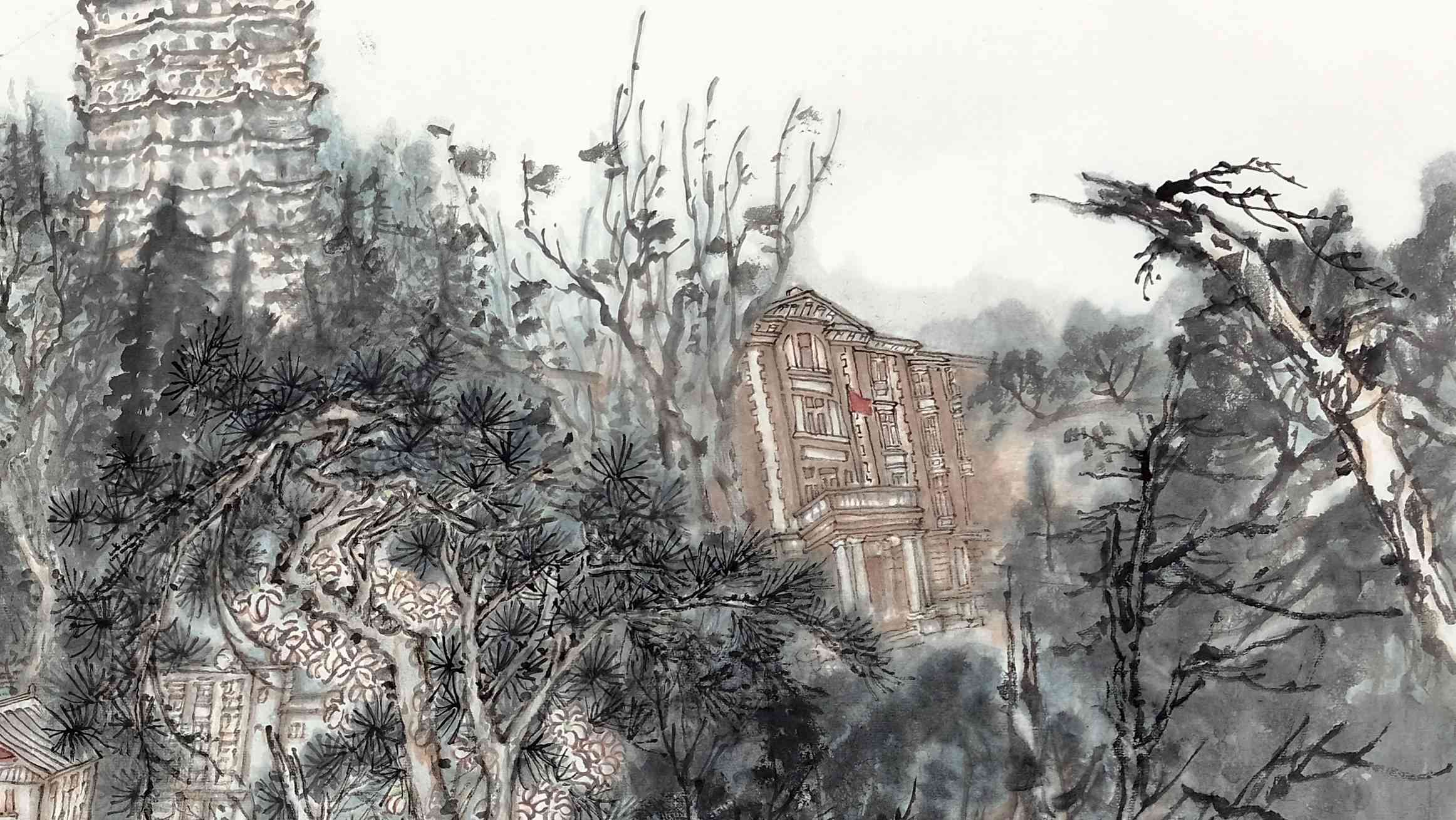 原创国画艺术之美：经典与现代交融