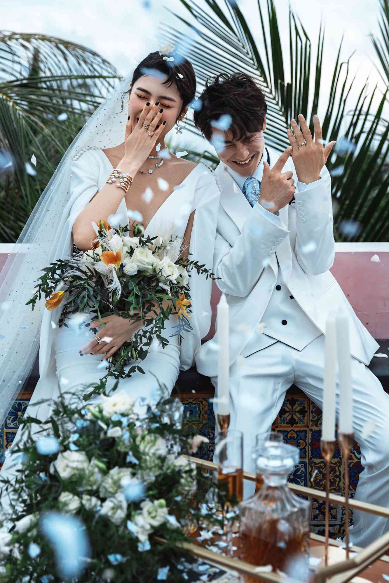情侣拍婚纱照福语句：分享情侣婚纱照朋友圈文案与浪漫说说