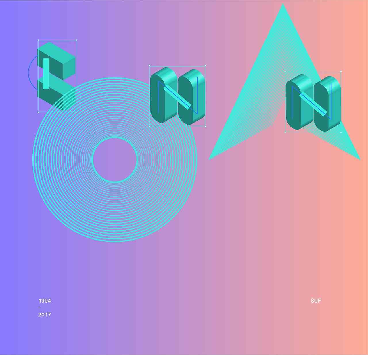 AI赋能字母创意设计：创新视觉艺术展现