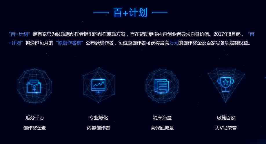 百家号ai创作计划入口官网