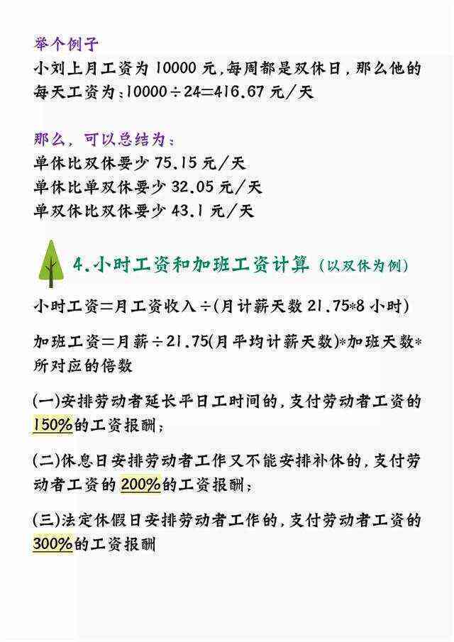 全面解析员工全勤工资计算方法与标准