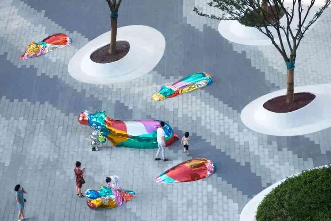 城市活力融合：公共艺术创意互动空间