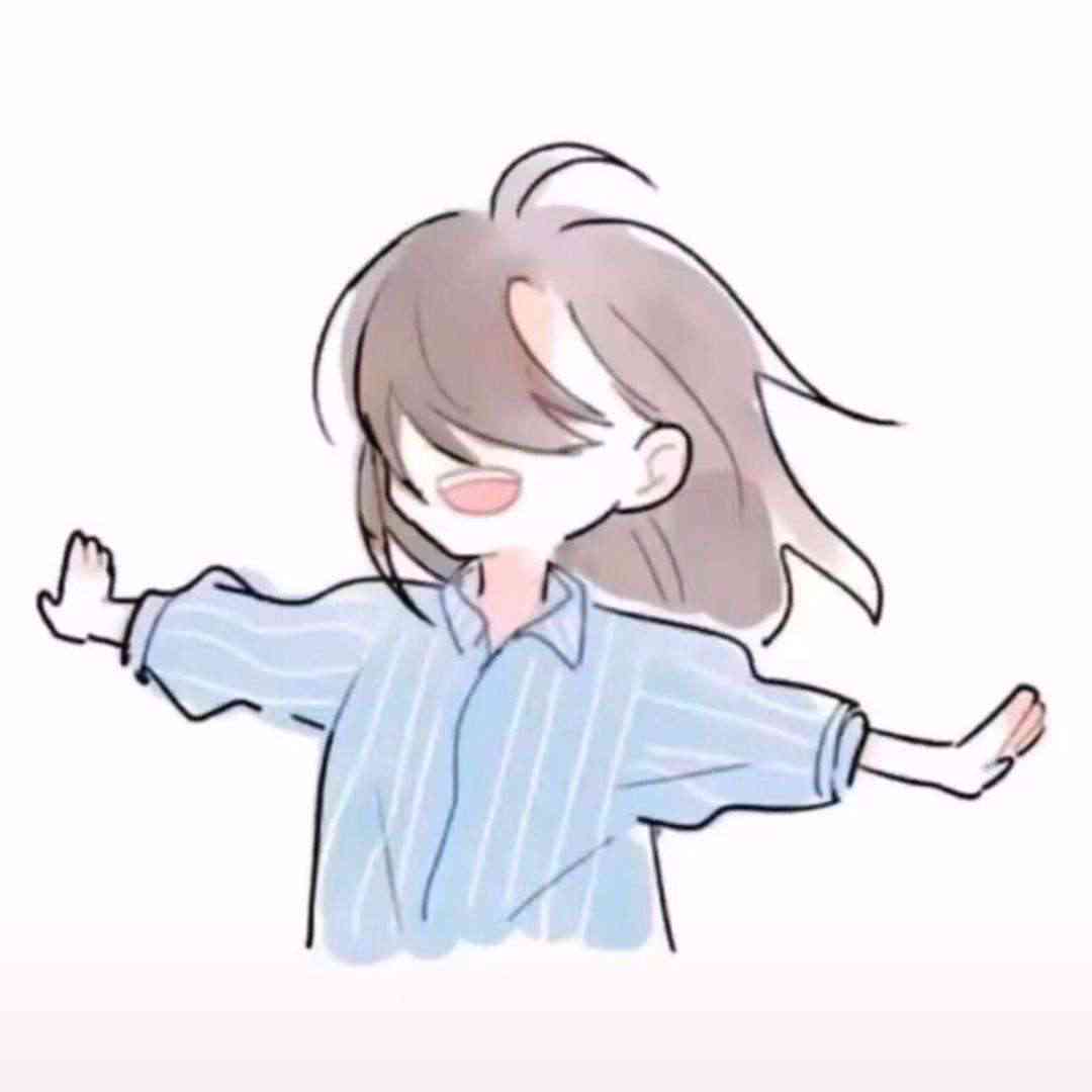 脸情侣头像制作：简笔画侧脸与情侣简单画法教程
