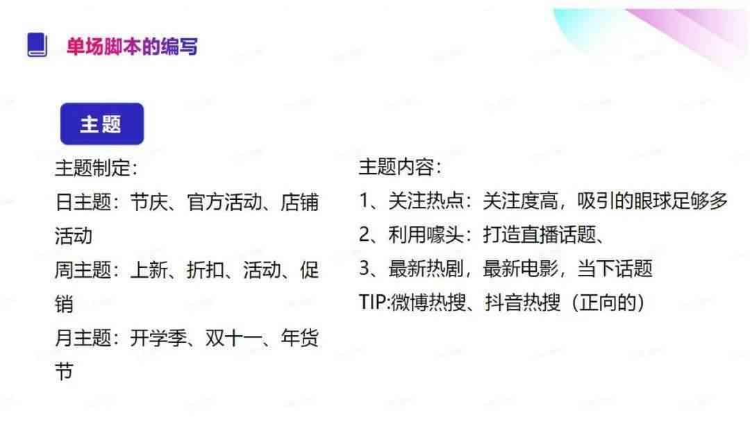 网络互动直播策划案模板及脚本示例